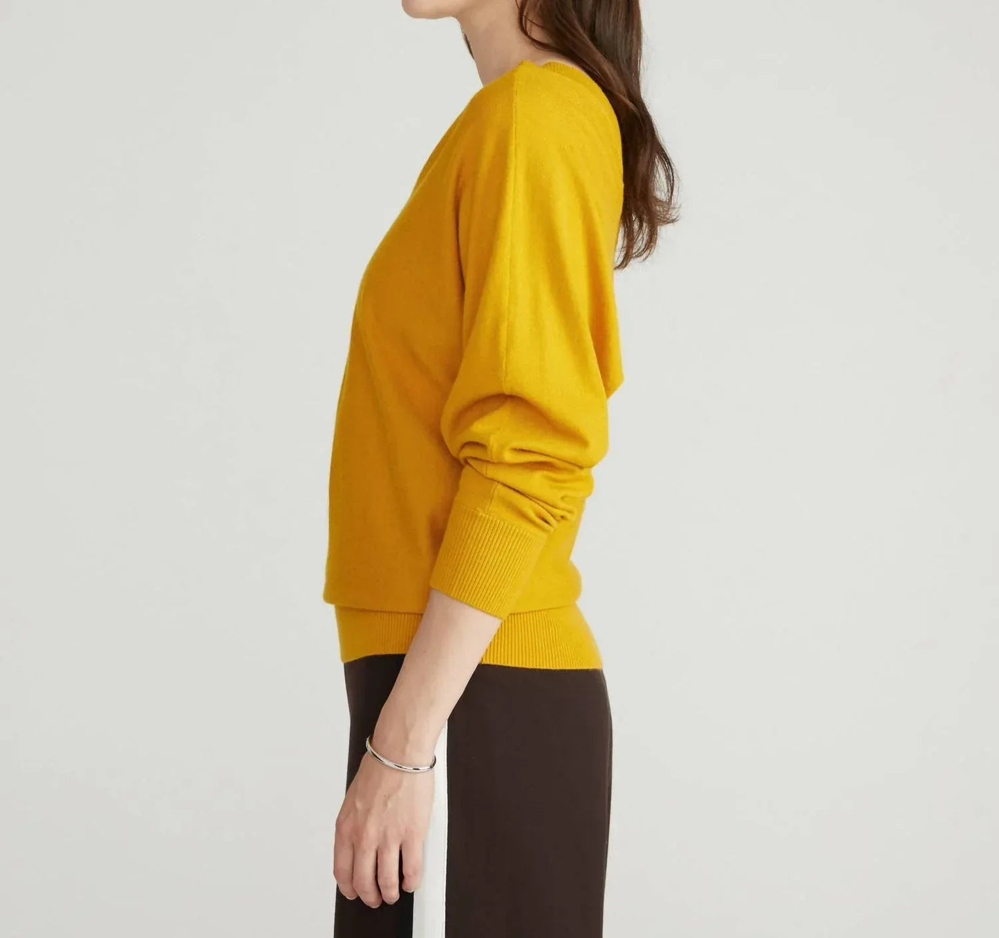 Savvy Fine Knit Sweater Blouse