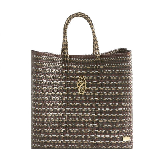 Women's Medium Woven Regular Strap Tote Bag