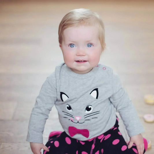 Baby Girls Katie Kitten Top