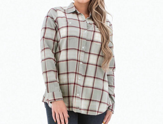 Acadia Boyfriend Long Sleeve Shirt