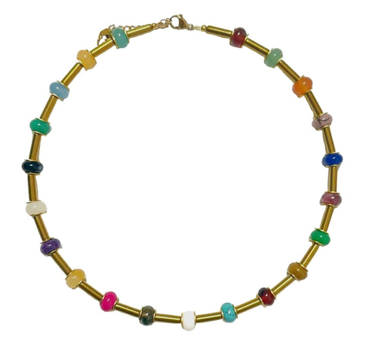 Women's Marion Semi Precious Stone Necklace