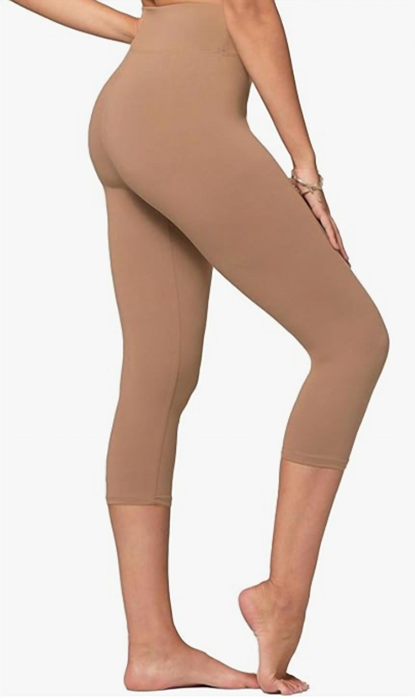 Women's Luxury Leggin Bamboo Fabric Capri