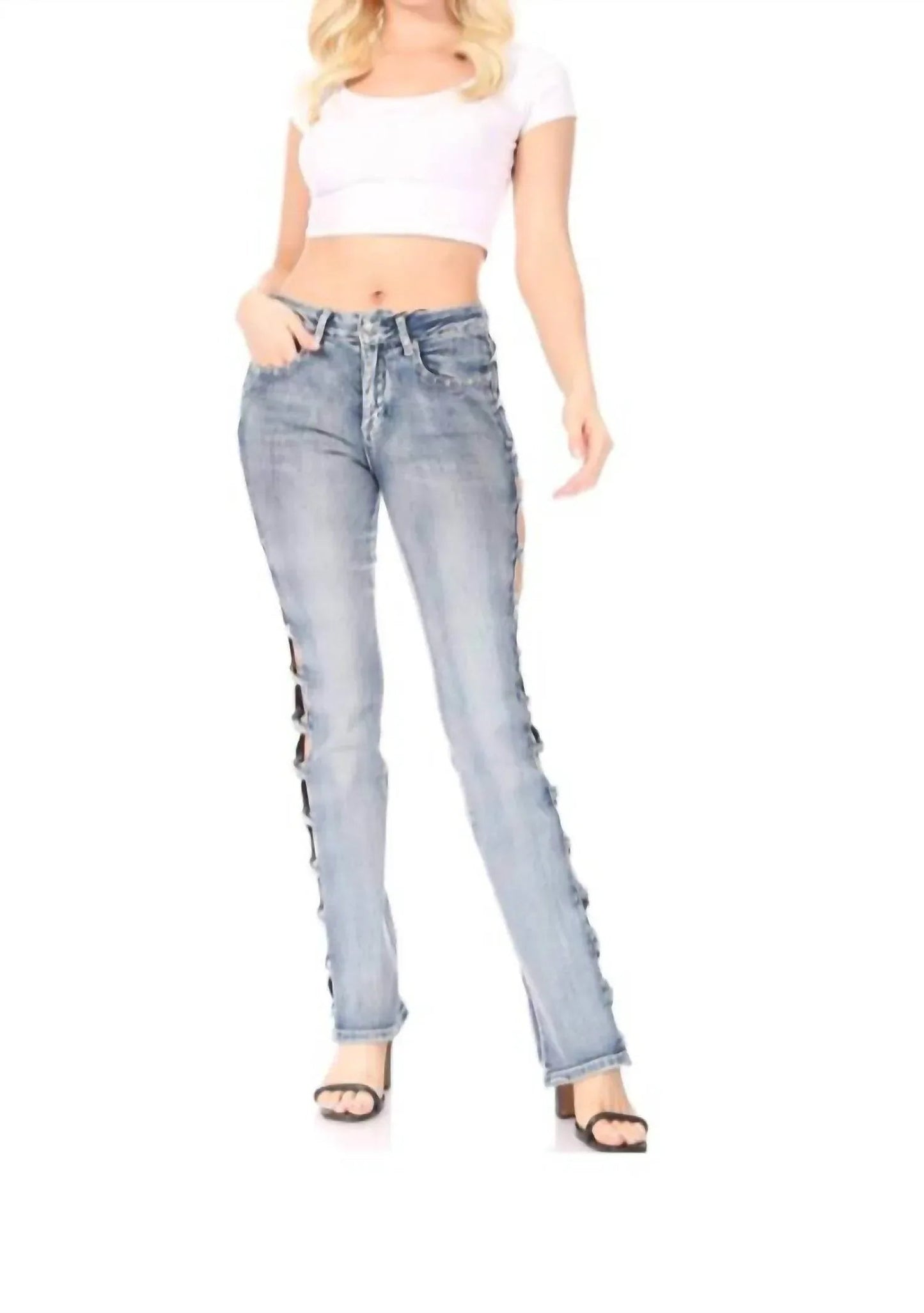 Sexy Criss Cross Jeans
