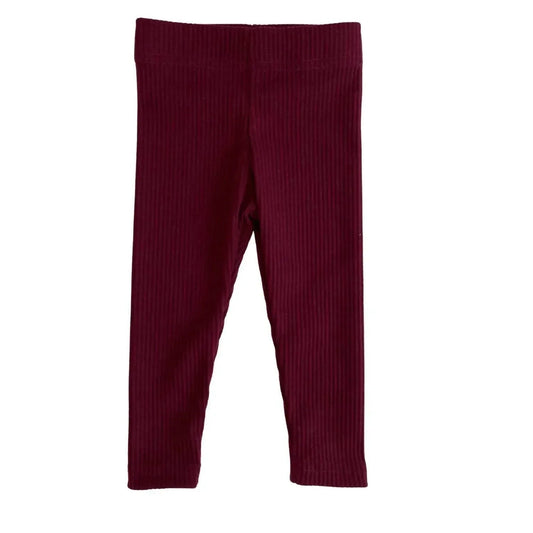 Kinder-Leggings mit Rippstruktur