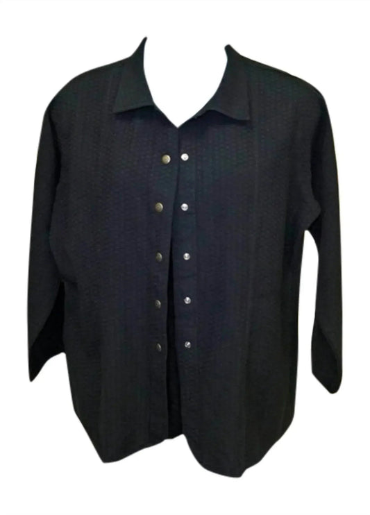 Women's Herringbone Snap Jacket