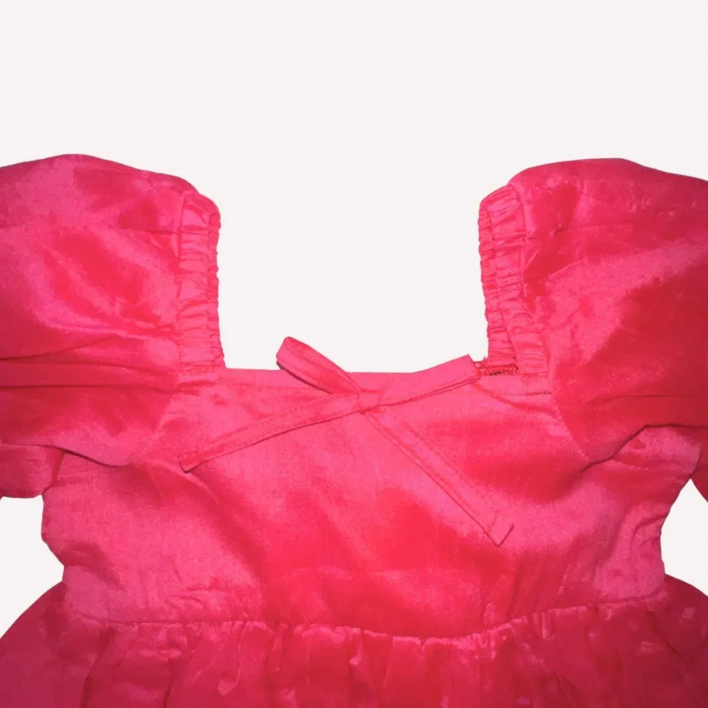 Girls Simone Bubble Sleeve Skirt Dress