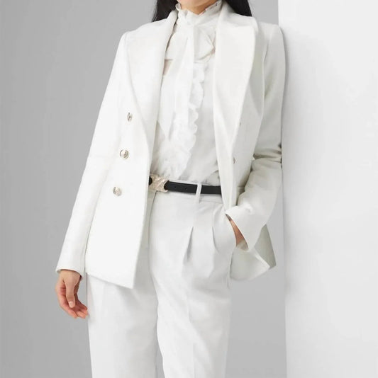 Double-breasted Peacoat Blazer