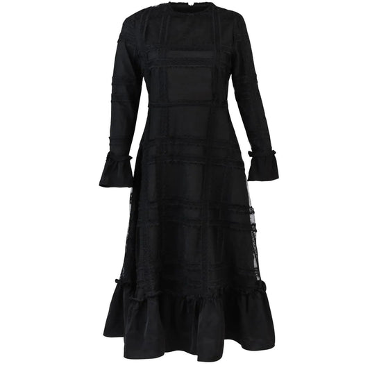 Ella Longsleeve Ruffle Dress