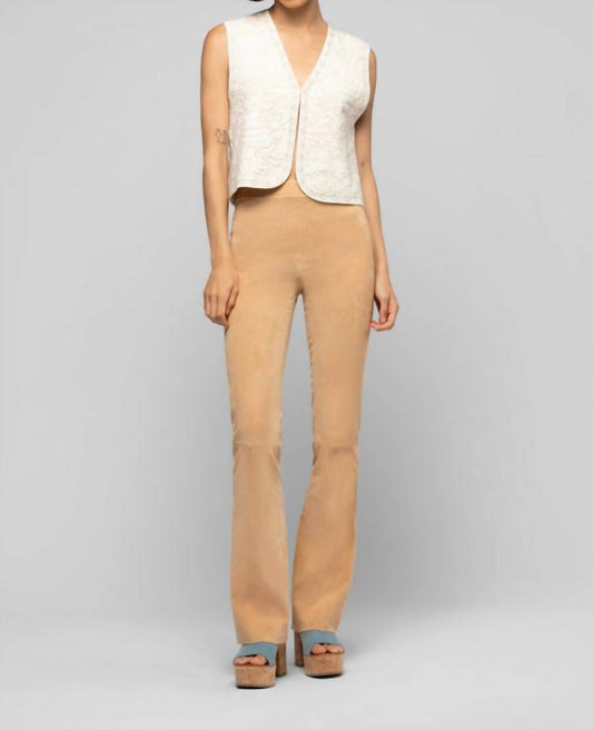 Beyina Flare Suede Pants