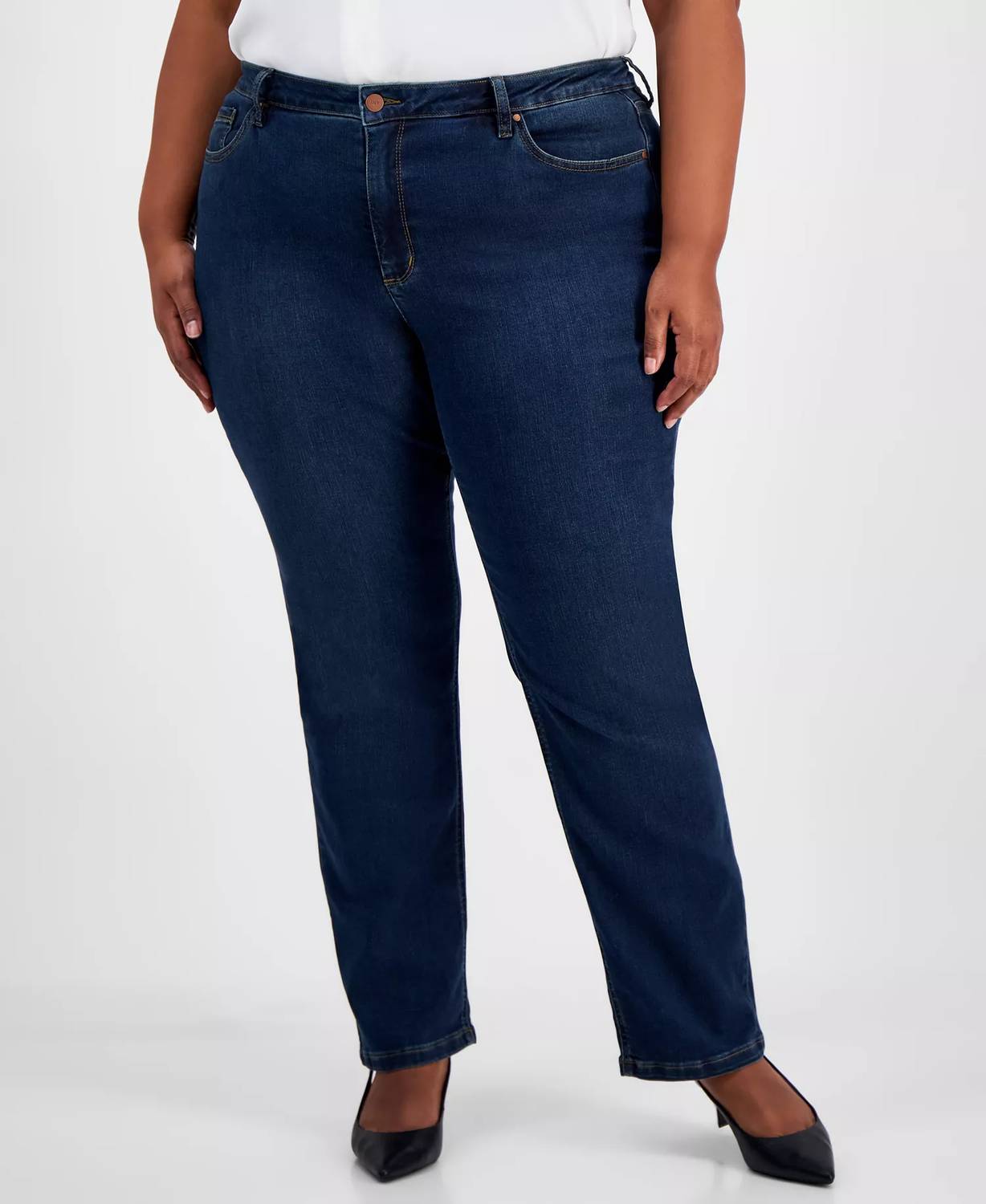 Lexington Jeans mit geradem Bein – Plus
