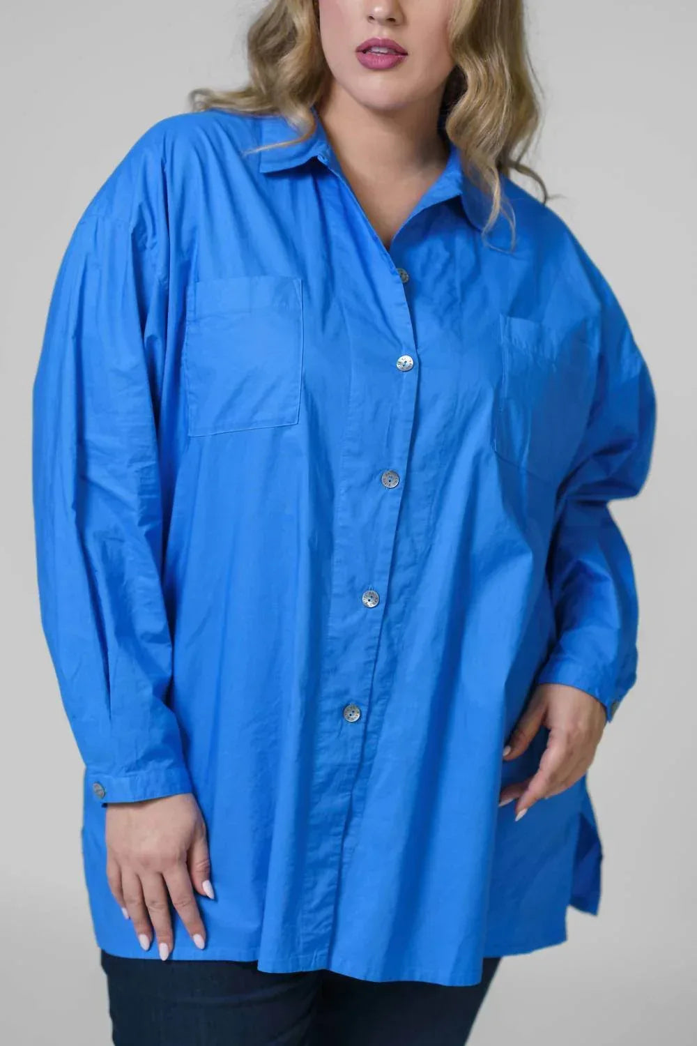 CORE COTTON SHIRT - Plus Size