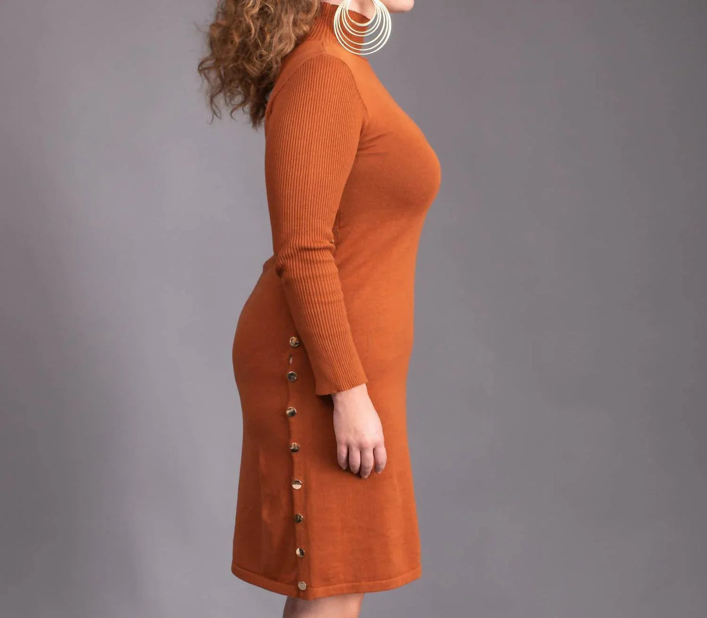 Ribbed Sweater Dress