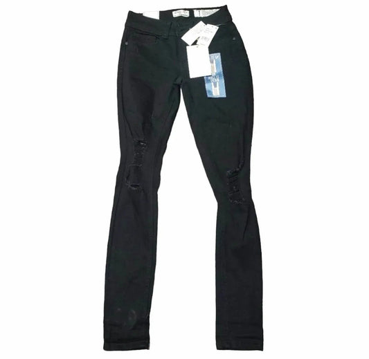 Jugendliche Mid Rise Ripped Ankle Skinny Jeans