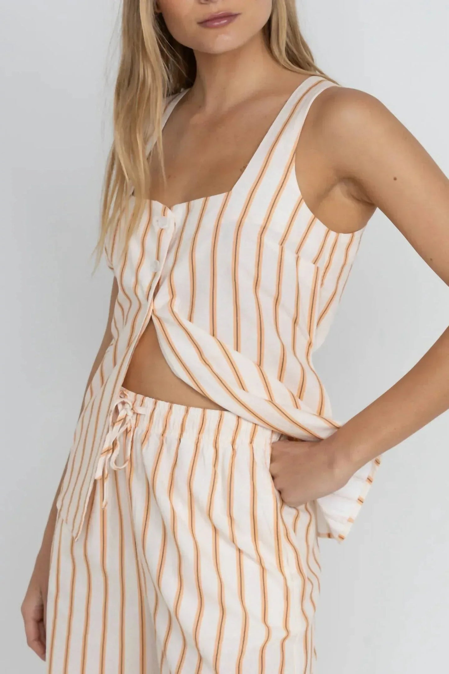Tide Stripe Longline-Shorts