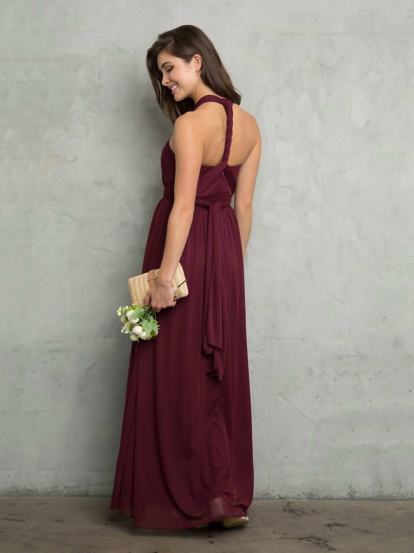 Neckholderkleid