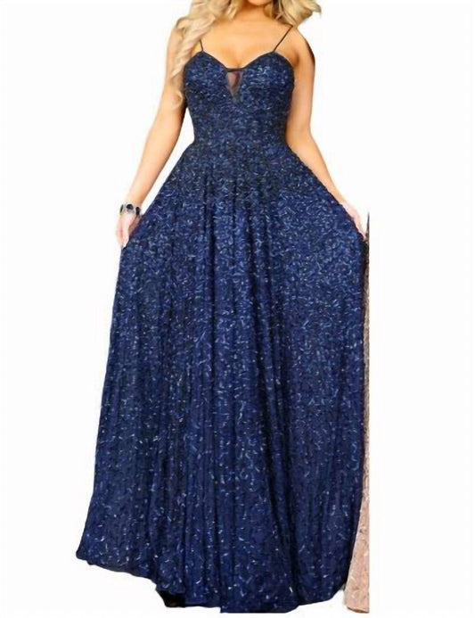 Beaded Tulle Prom Dress