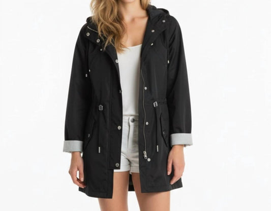 Utility-Jacke mit Kapuze