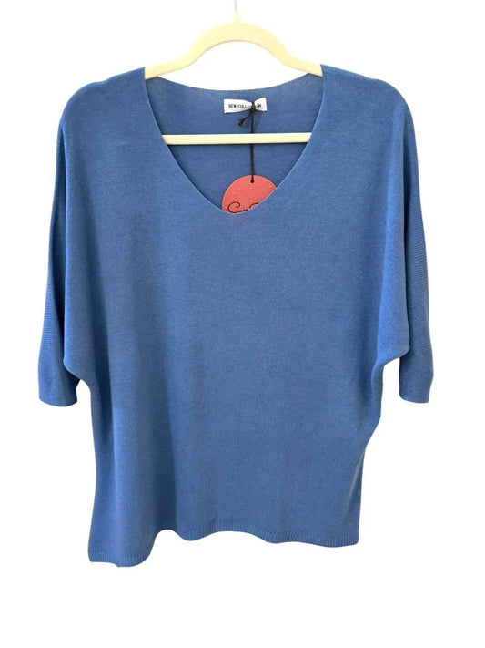 Women's Fine Knit Bat Sleeve Sweater