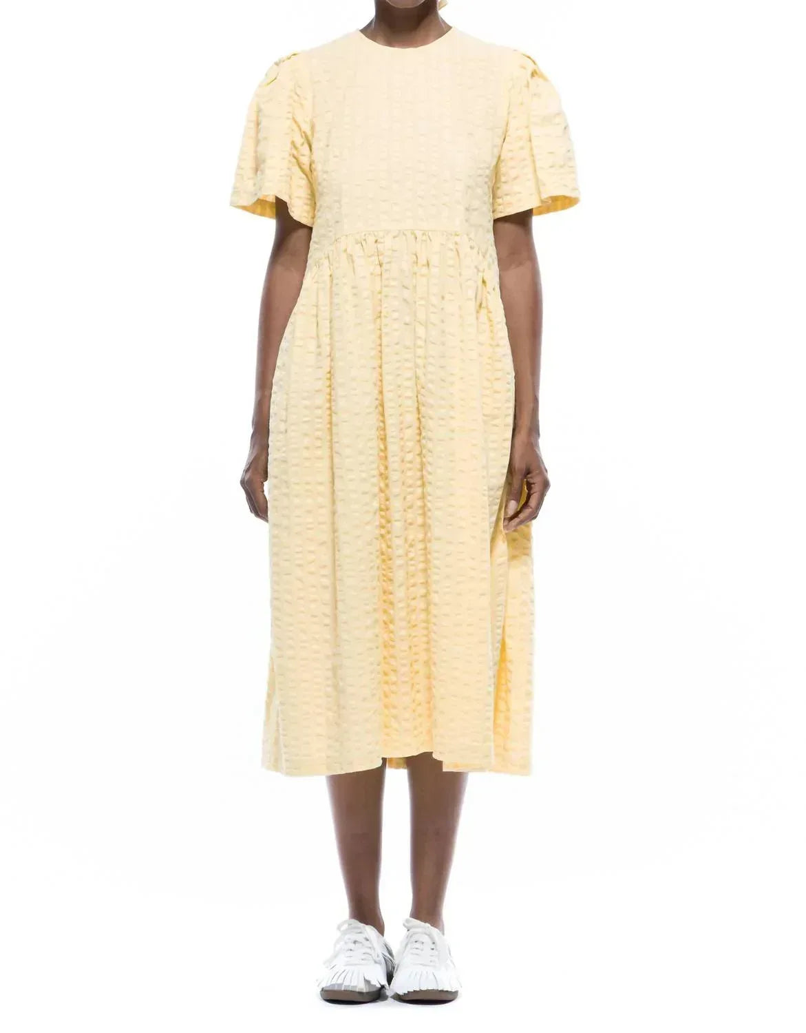 Spring Garden Midi Dress