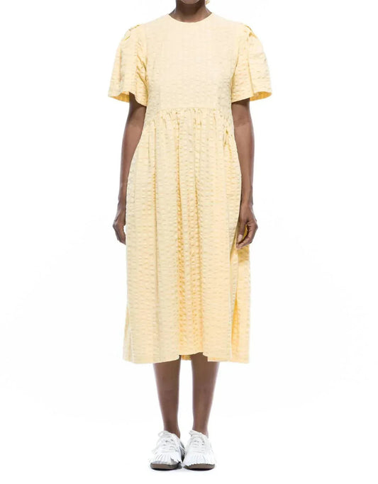 Spring Garden Midi Dress