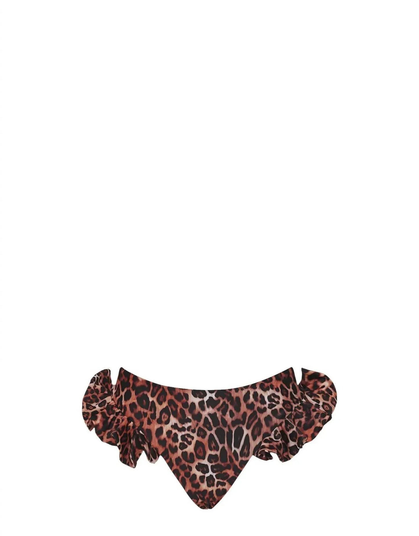 Damen Bikinihose mit Rüschen, wendbar