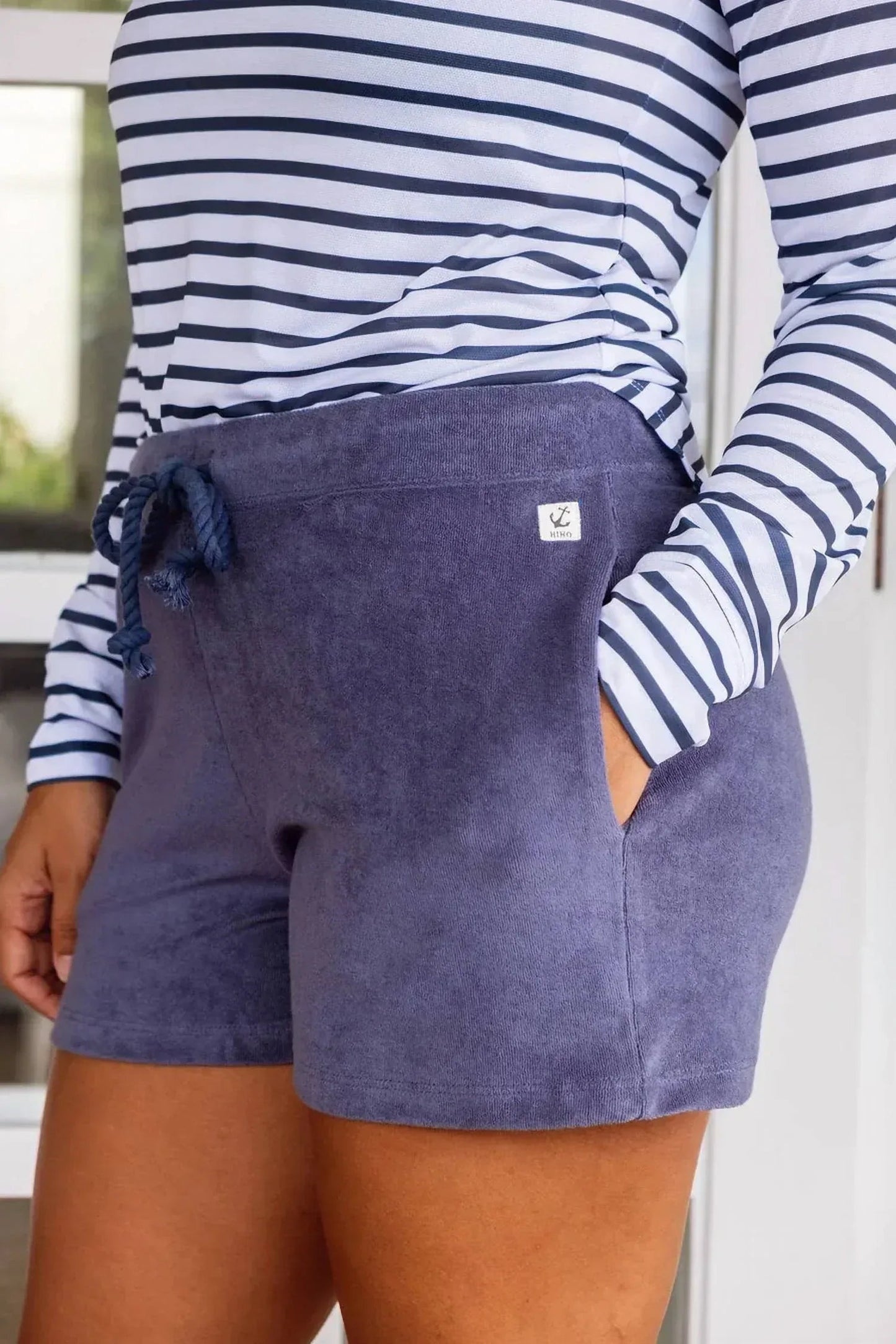 Frottee-Bermudashorts