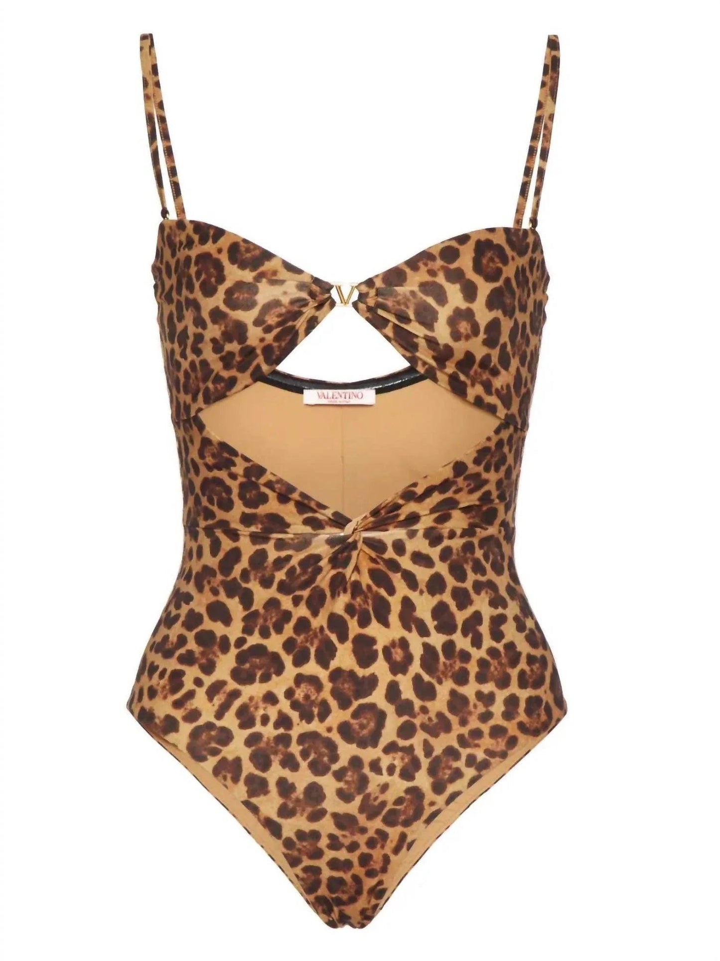 Animalier Leopard Cutout Swimsuit