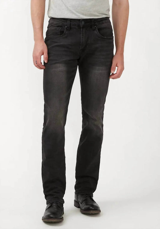 Six-Pocket-Jeans mit geradem Bein