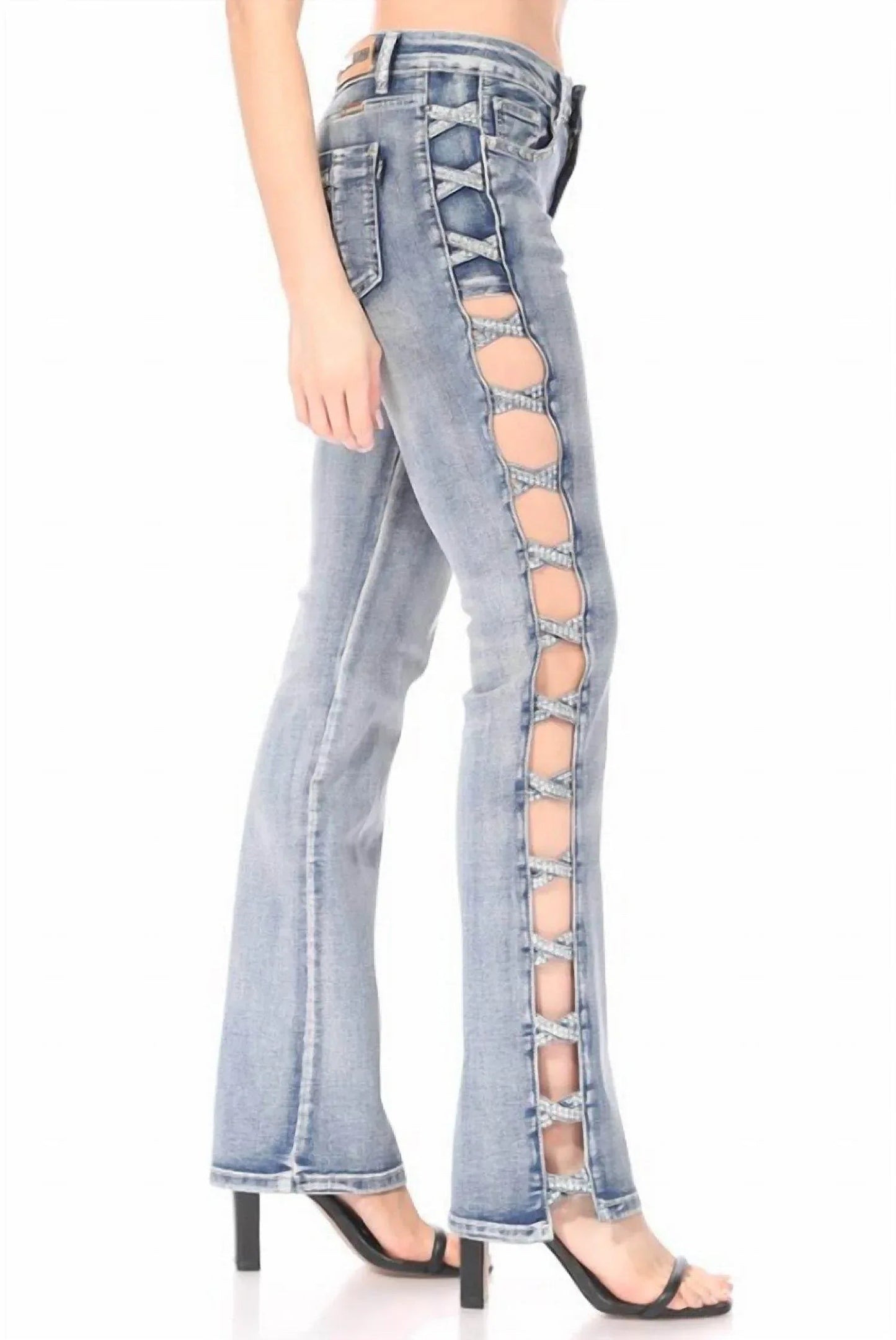 Sexy Criss Cross Jeans