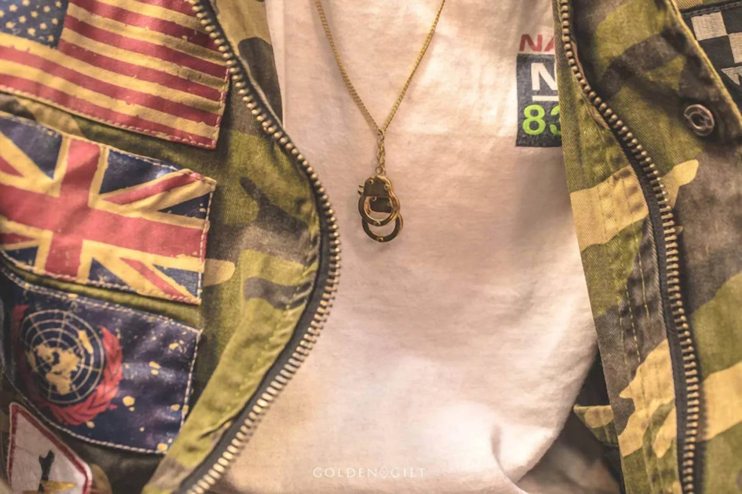 Men's Cuffs Chain Necklace