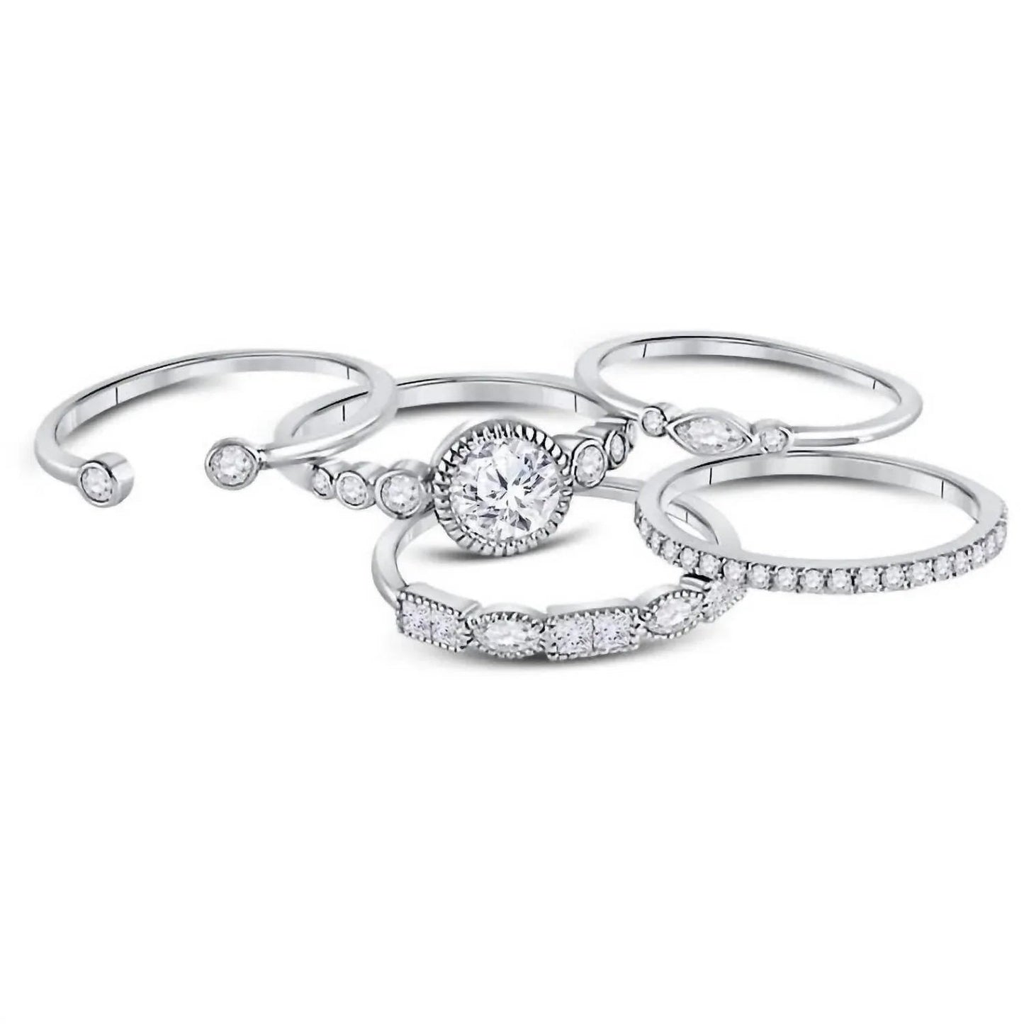 Women's Melina Stacking Ring Set