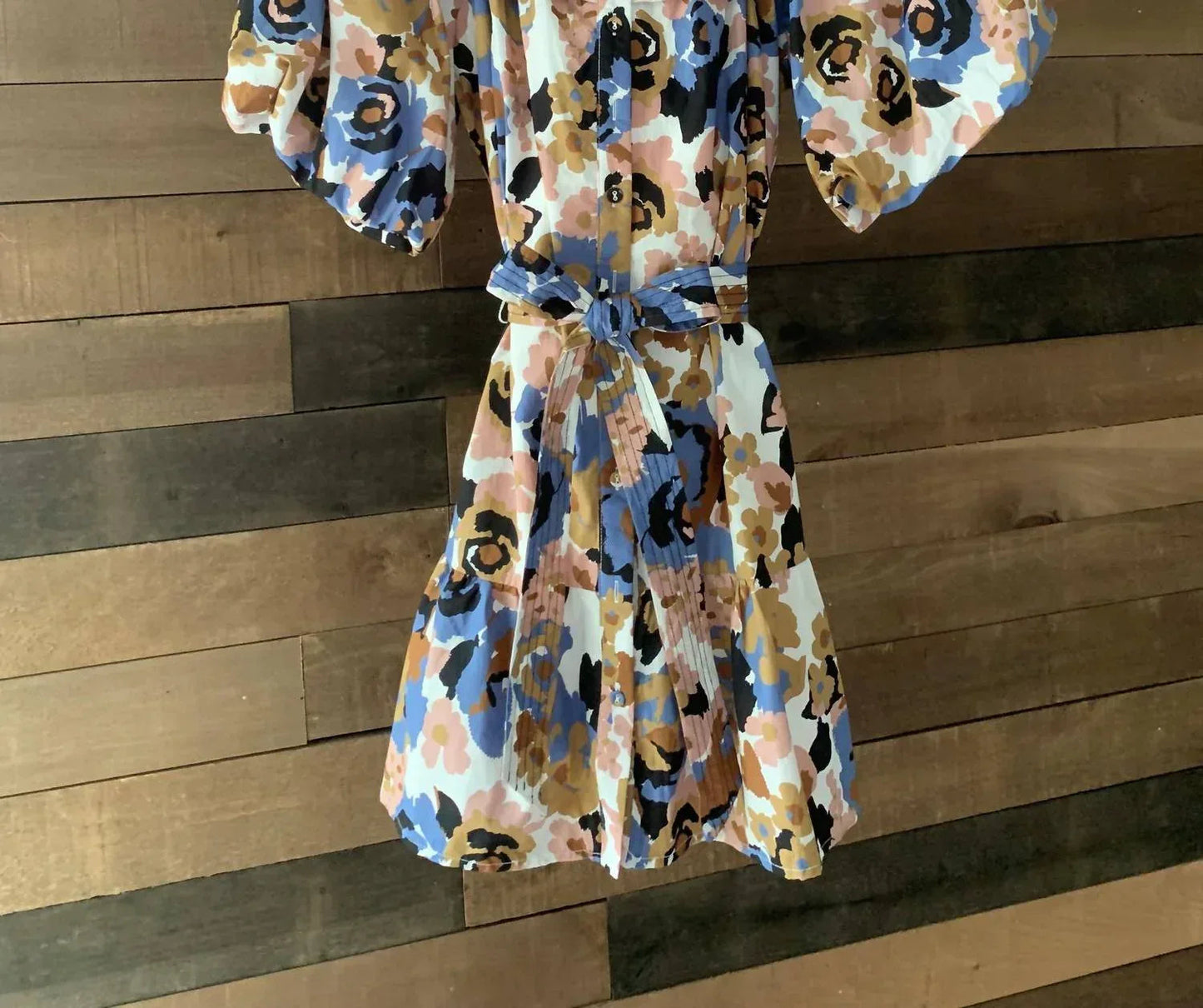 Ellis Ruffle Minikleid