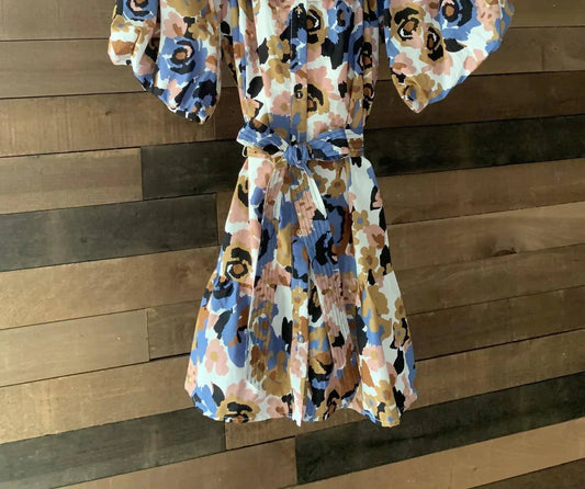 Ellis Ruffle Mini Dress