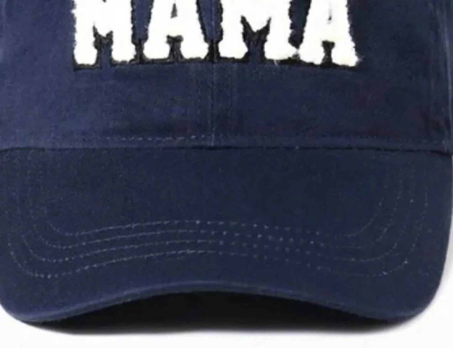 Women's Mama Chenille Patch Cap