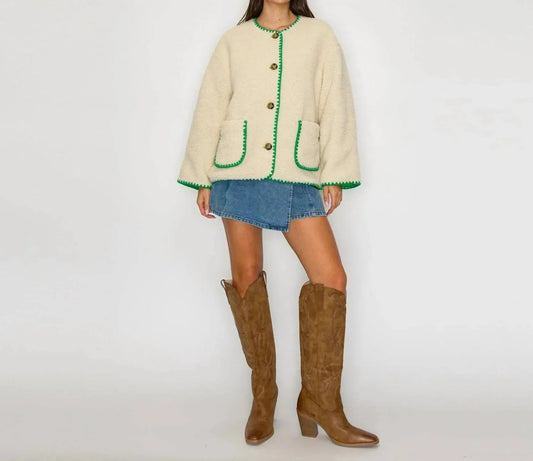 Clover Button Down Jacket