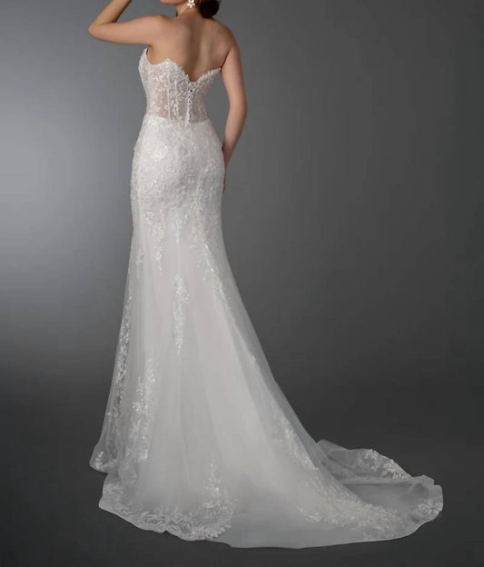 Corset Beaded Wedding Dress