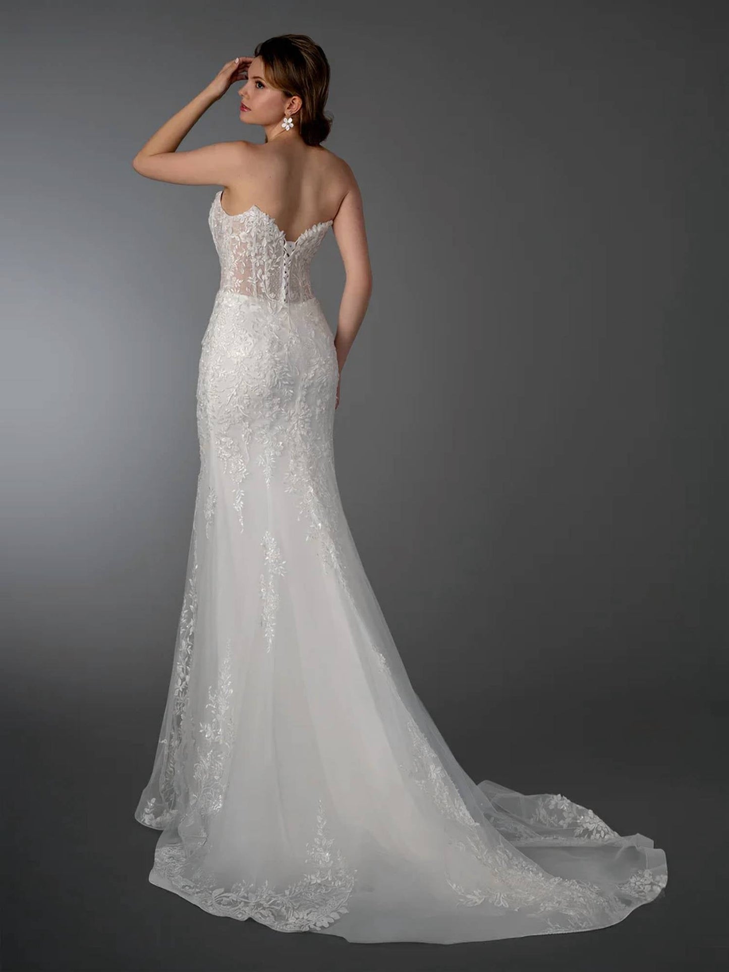 Corset Beaded Wedding Dress