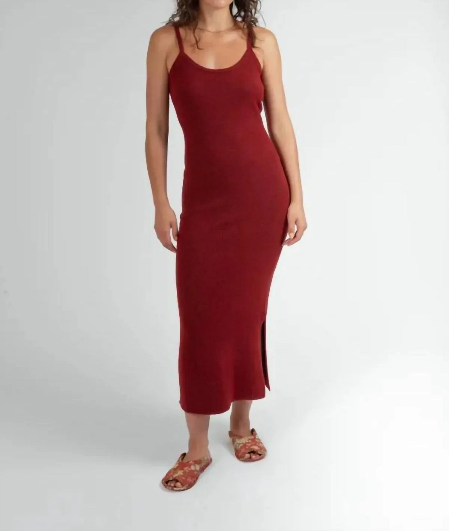 La Rochelle Midi-Strickkleid