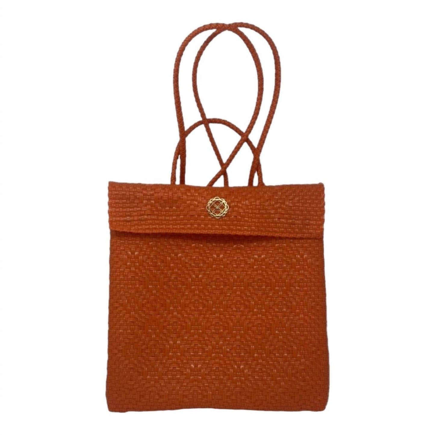 Kleiner geflochtener Rucksack für Damen