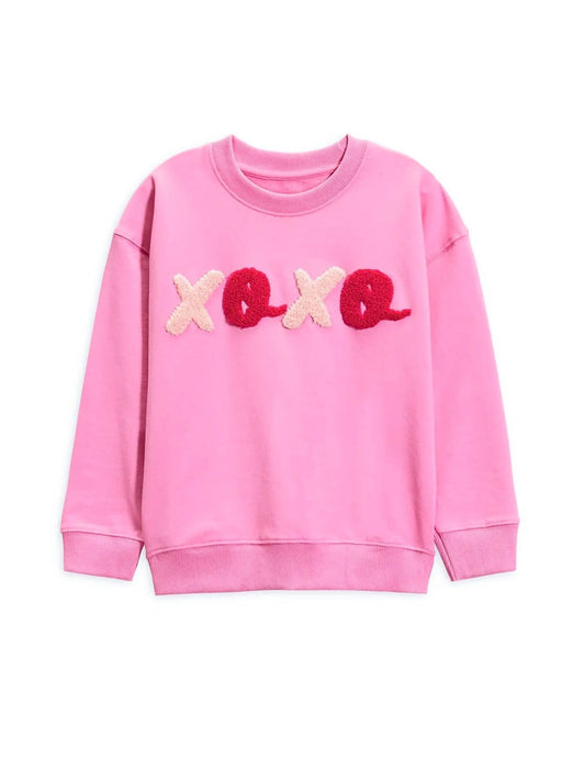 Mädchen-Xoxo-Sweatshirt