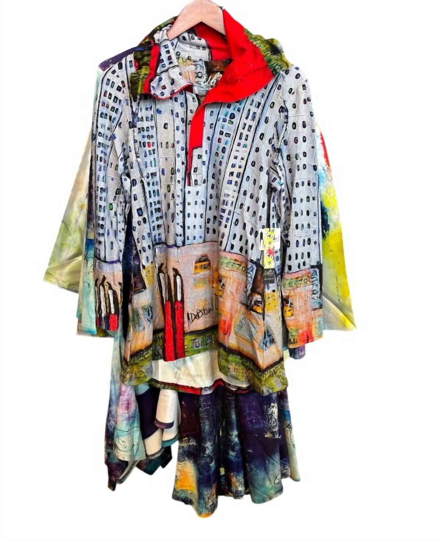 Damen-Swing-Pullover-Tunika