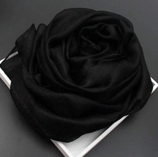 Crinkle Silk Scarf