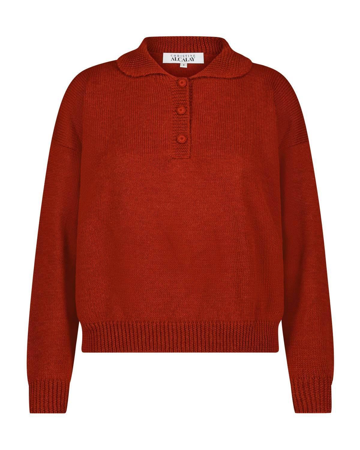 Penny Pullover aus Baby-Alpakawolle
