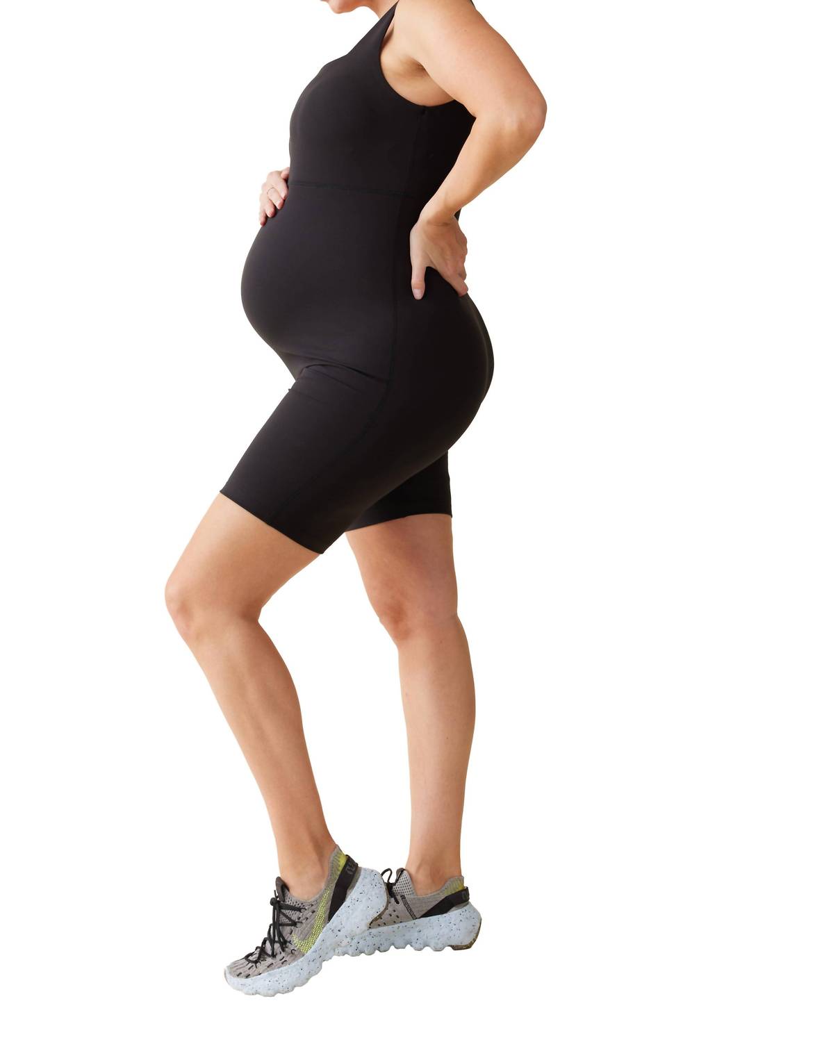 Maternity Short Unitard