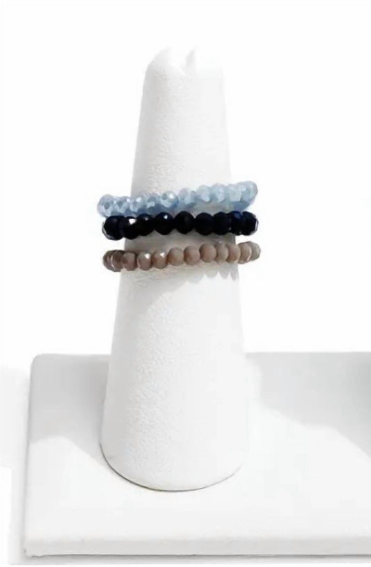 Women's Crystal Rings Bracelet