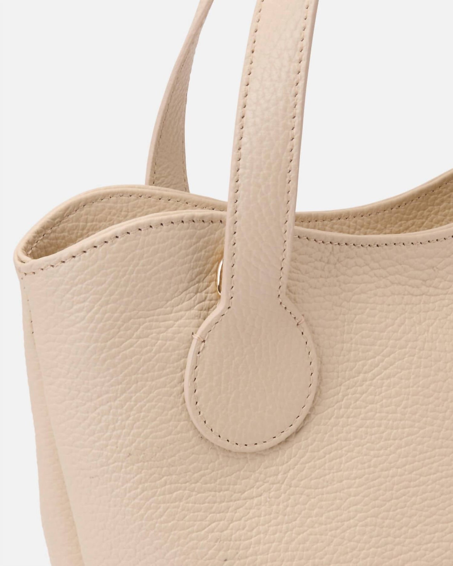 Kleine Leder-Doppeltasche
