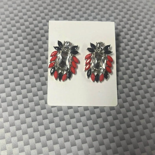 Women's Game Day Glam Cluster Earrings