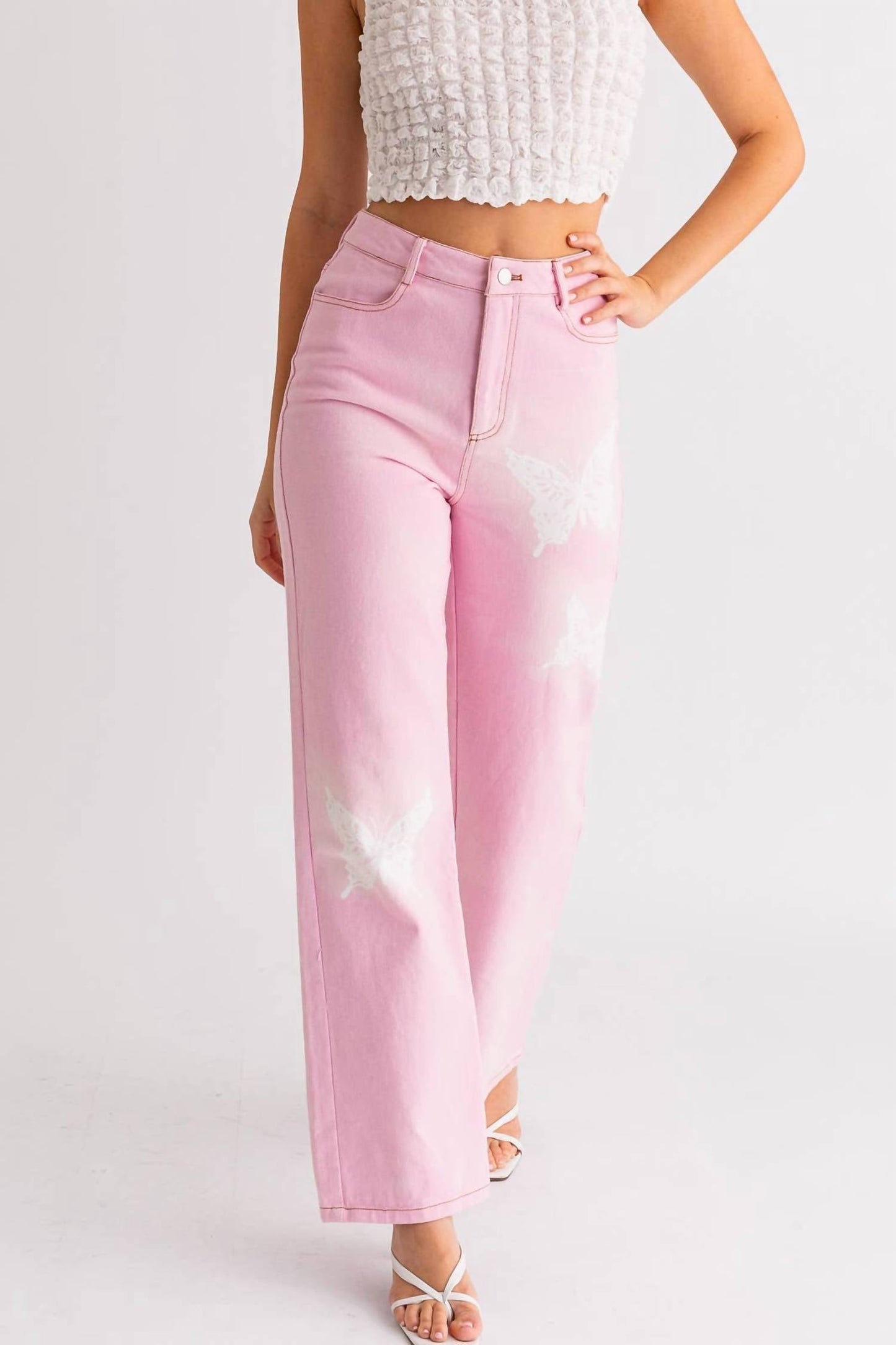 High-Waist Schmetterlingshose