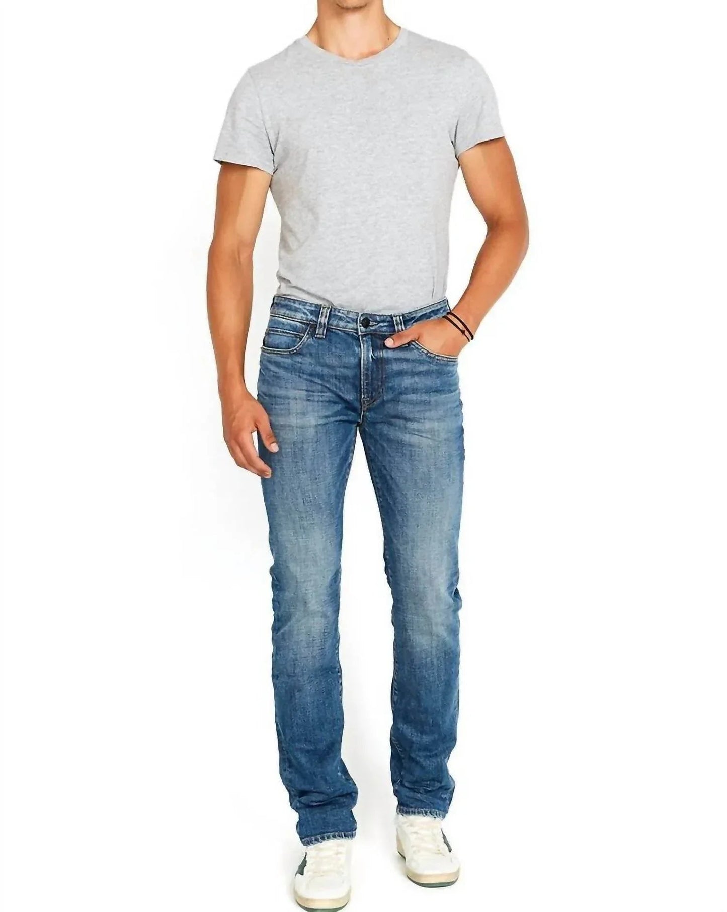 Straight Leg Six Denim Jean