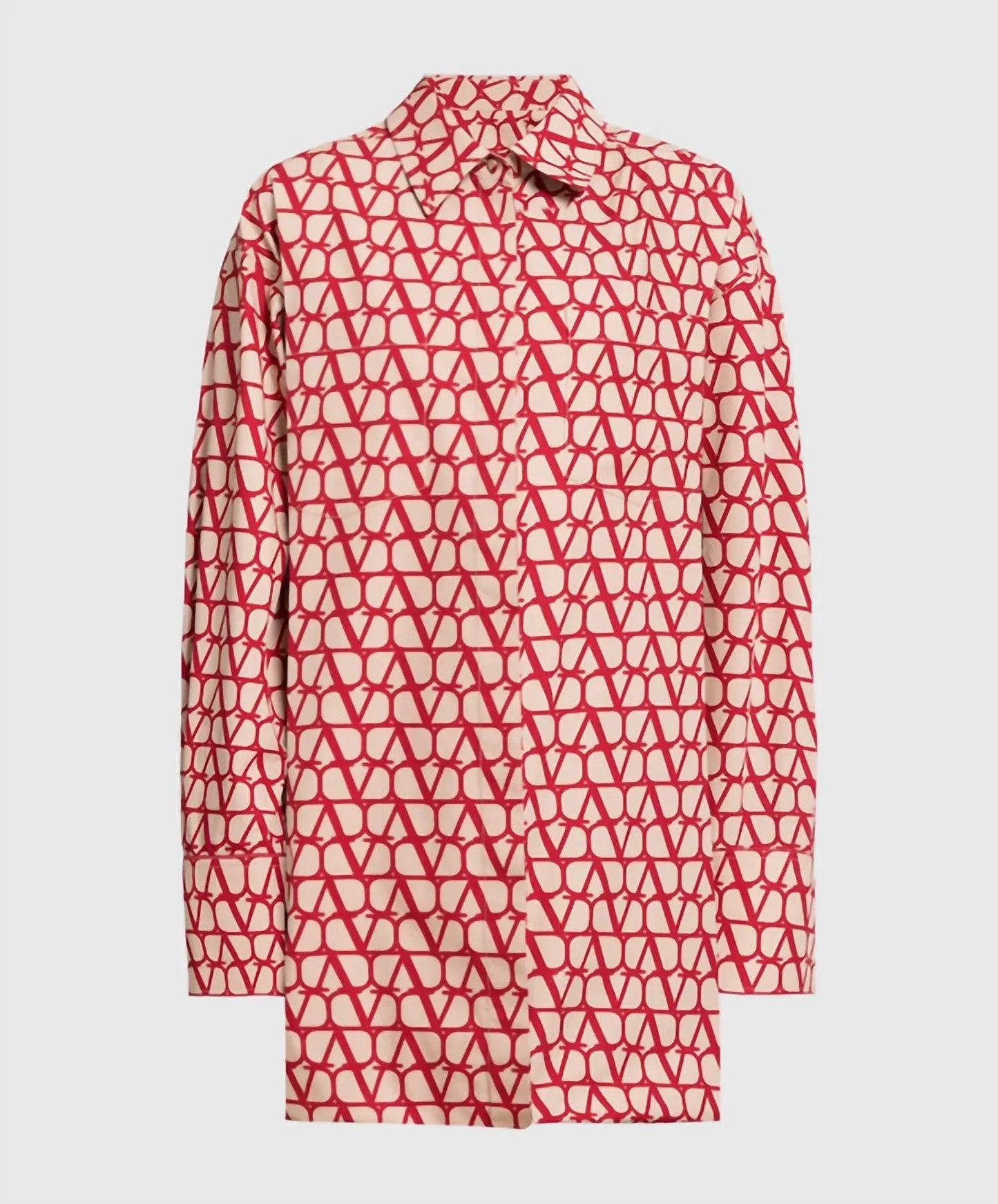 Hemdblusenkleid mit Toile Iconographe-Print